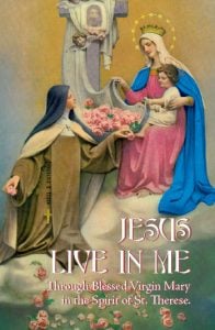 Cover of Jesus Live in Me, a children's prayer book